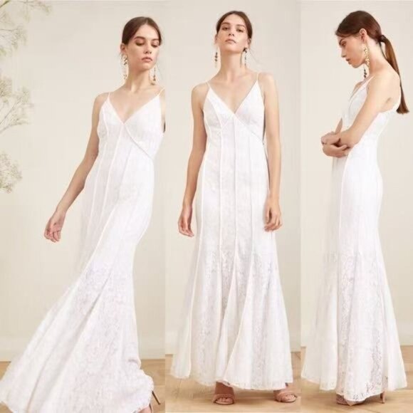 NWT Keepsake the Label Dreamers Lace Gown in Ivory - Picture 6 of 10